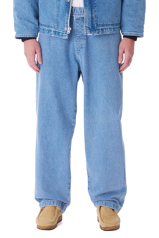 Obey Easy Denim Pant Azzurro
