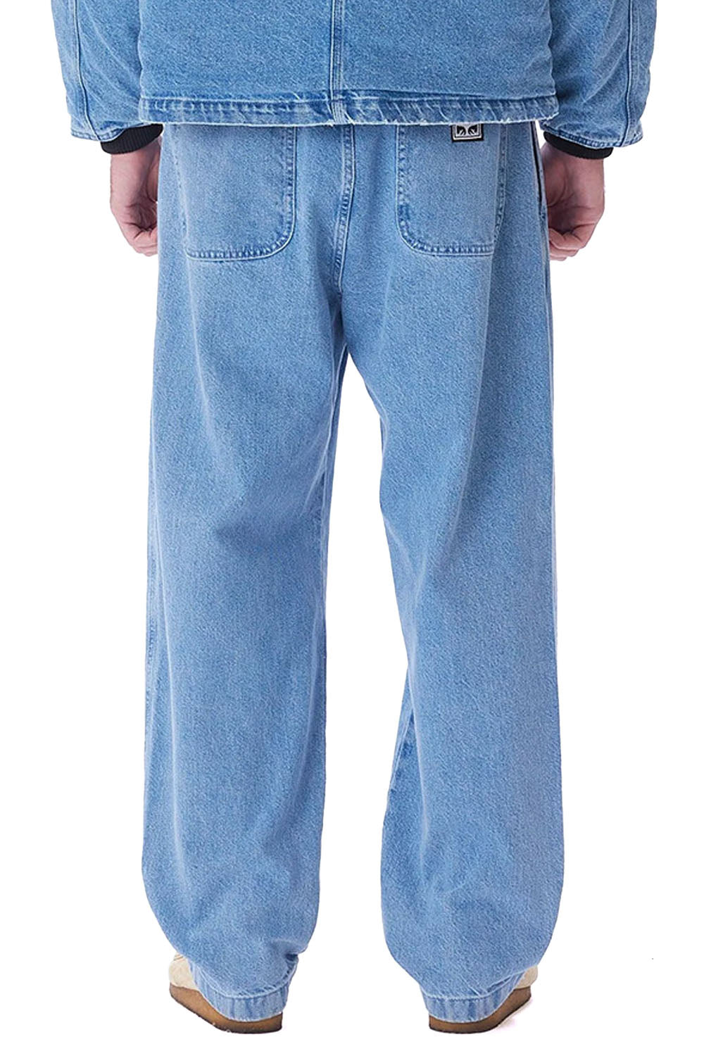 Obey Easy Denim Pant Azzurro