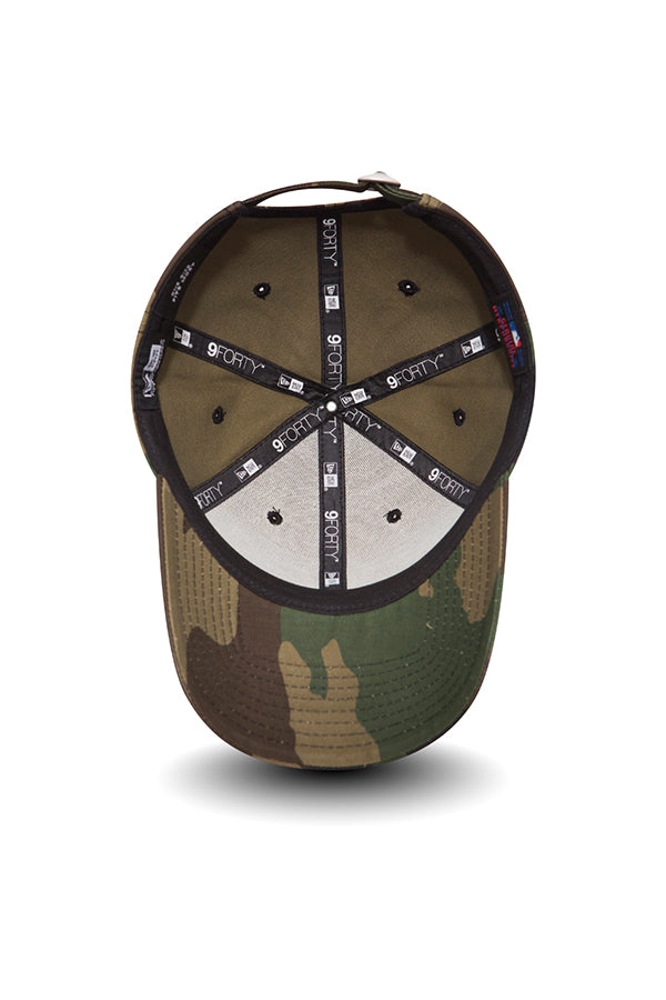 New Era Cappellino 9FORTY Regolabile New York Yankees Essential Camouflage Multicolore