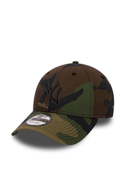 New Era Cappellino 9FORTY Regolabile New York Yankees Essential Camouflage Multicolore