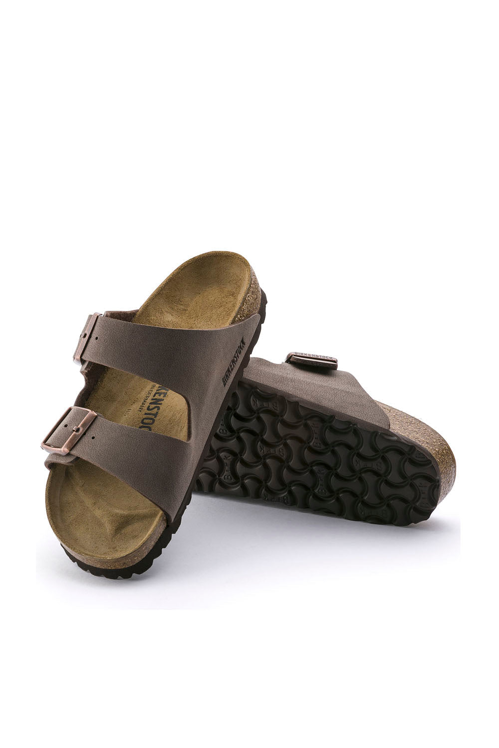 Birkenstock Arizona (Birko-Flor Nubuck) Marrone