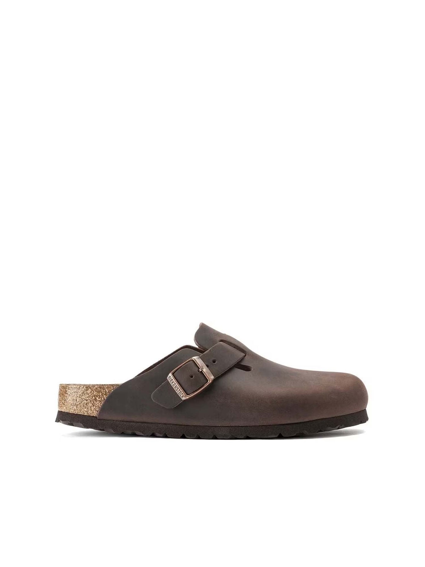 Birkenstock Boston (Pelle oliata) Marrone