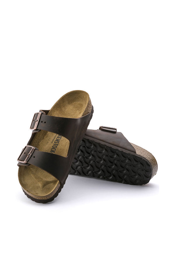 Birkenstock Arizona (Pelle oliata) Marrone