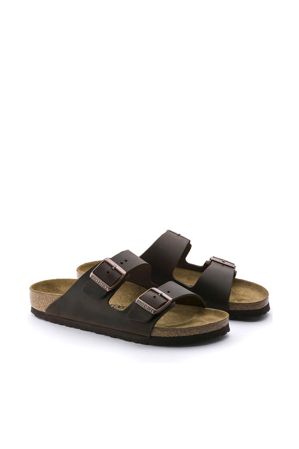 Birkenstock Arizona (Pelle oliata) Marrone