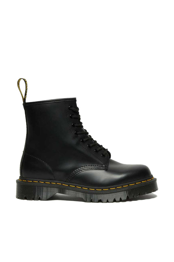 Dr. Martens Stivali Platform Bex 1460 in pelle Smooth Nero