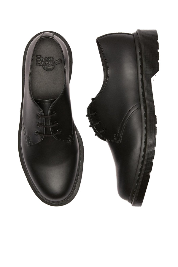 Dr. Martens Scarpe Oxford 1461 Mono in pelle Smooth Nero