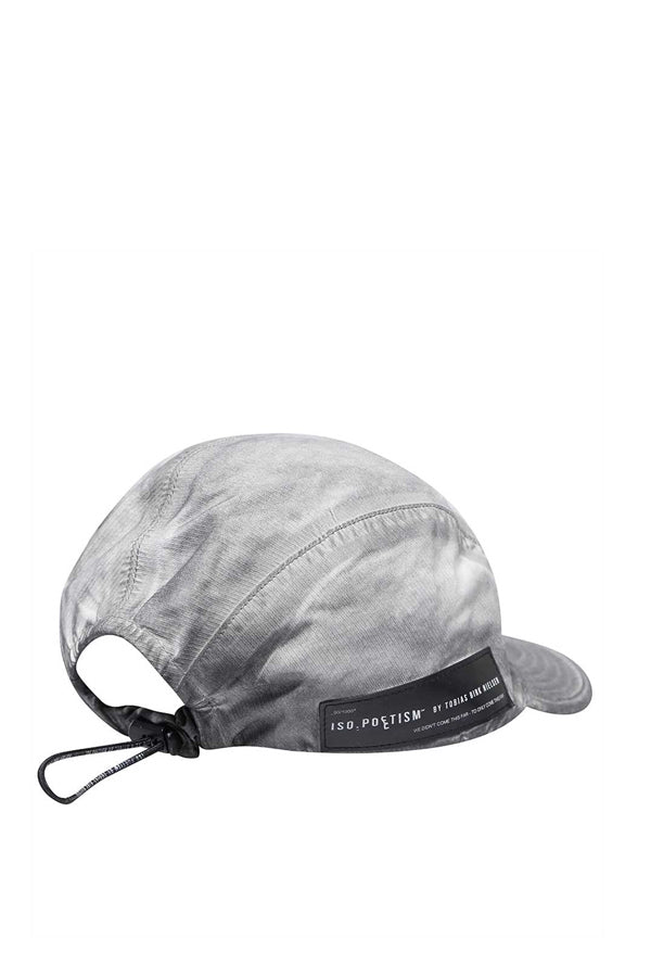 Iso.poetism By Tobias Birk Nielsen Logo Tech Cap W. Elastic Closure Grigio