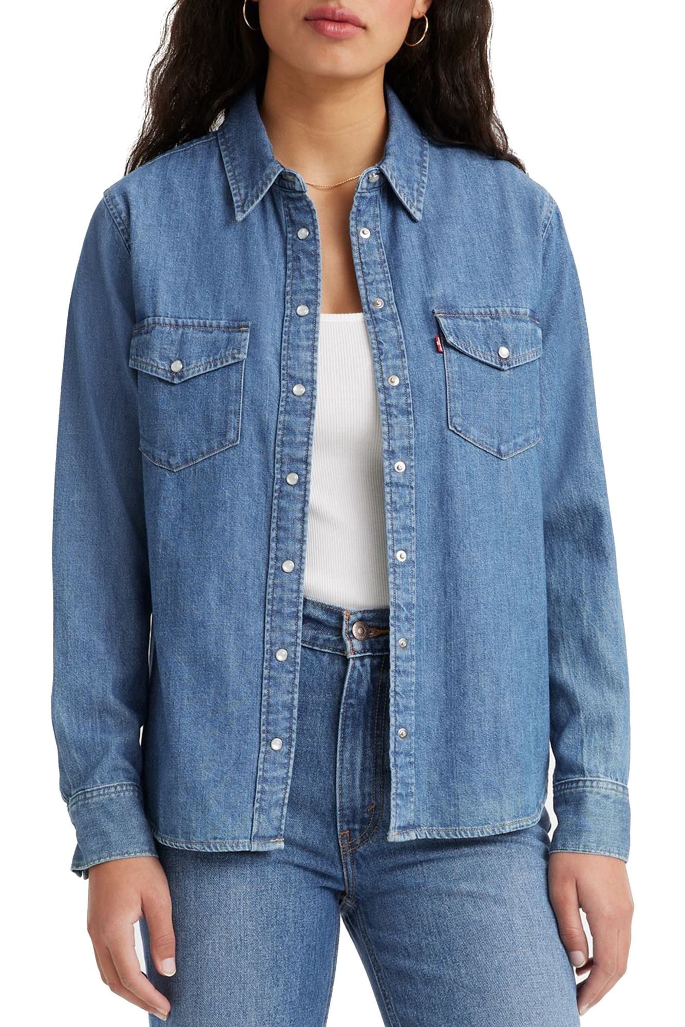 Levi's® Classica camicia Western Blu