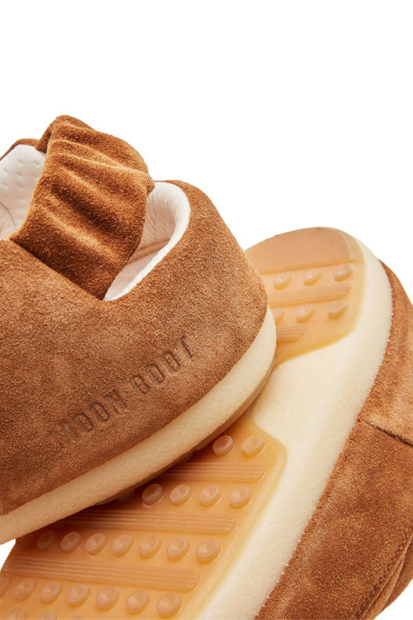 Moon Boot Sandal Band Suede Marrone