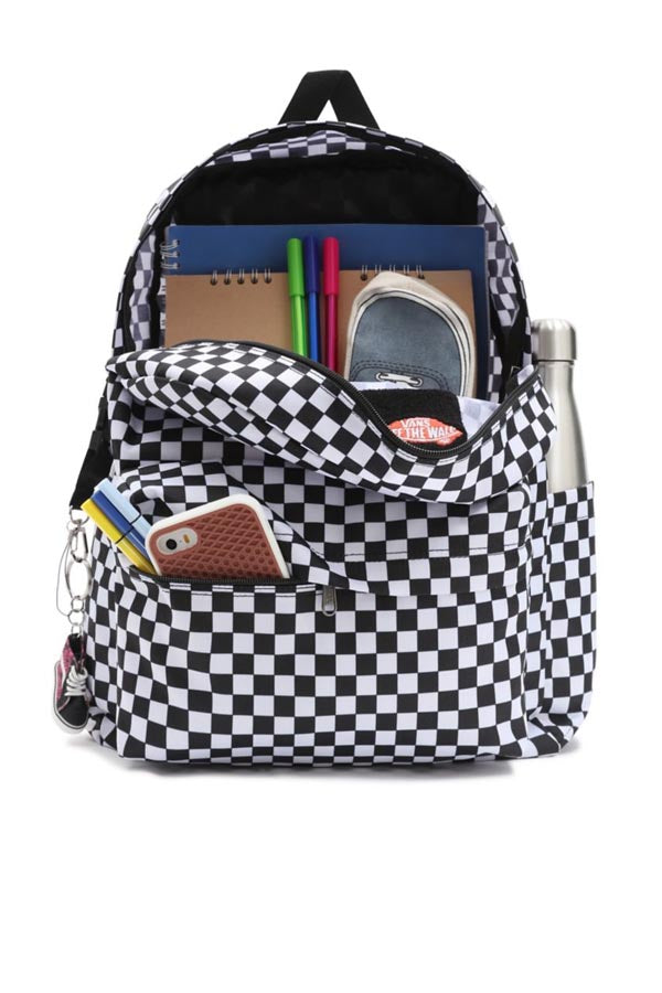 Vans Zaino Old Skool Check Nero