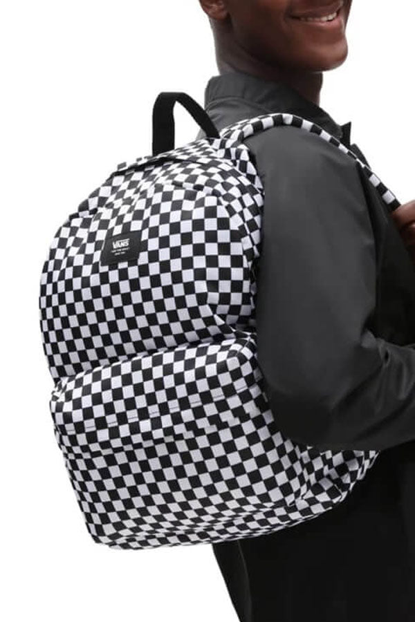 Vans Zaino Old Skool Check Nero