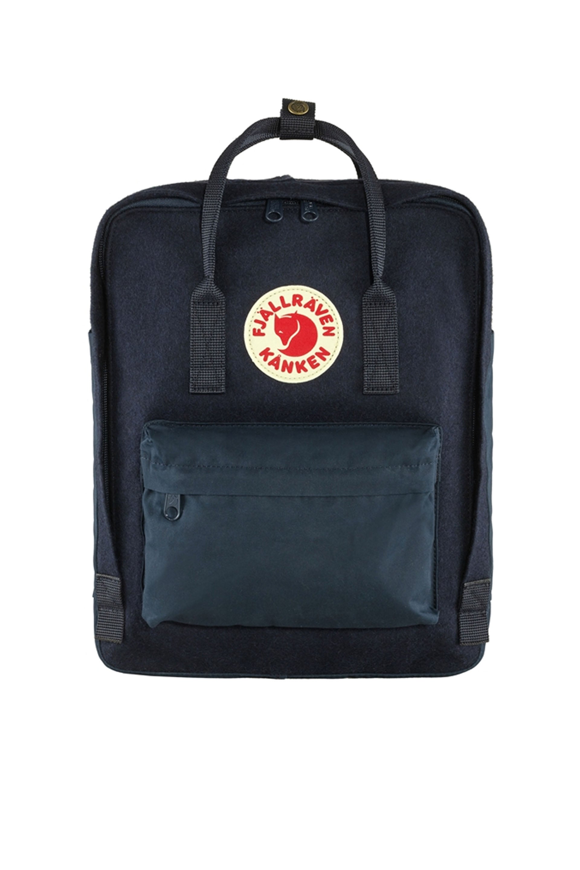 Fjallraven Zaino Kånken Re-Wool Blu