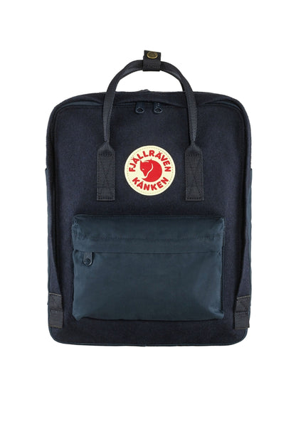 Fjallraven Zaino Kånken Re-Wool Blu