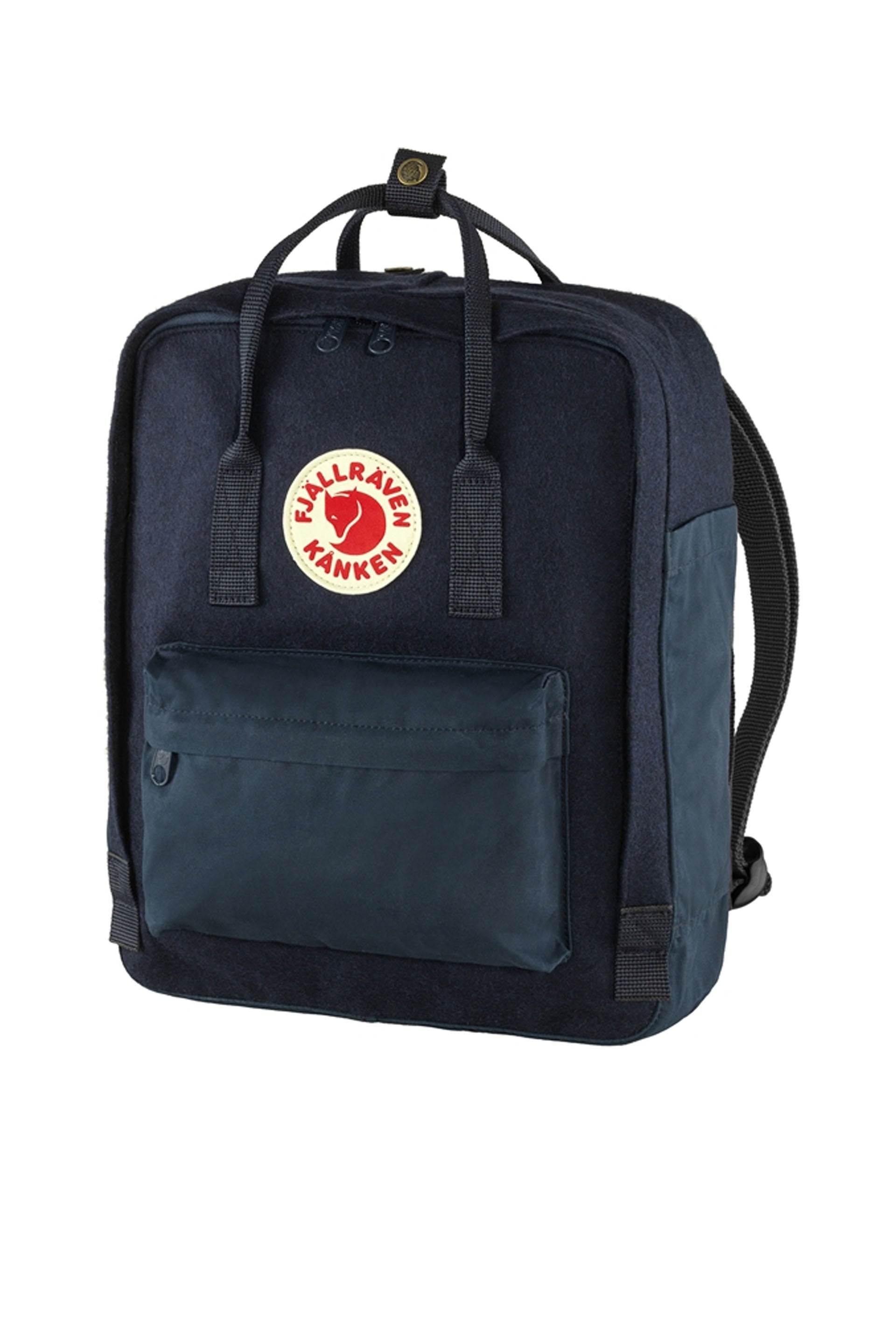 Fjallraven Zaino Kånken Re-Wool Blu