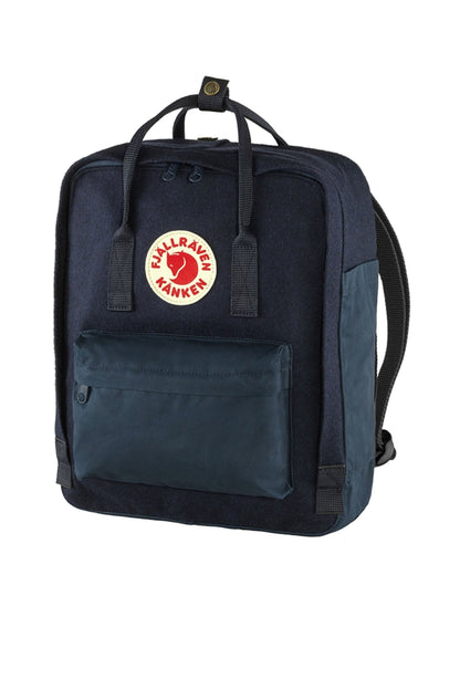 Fjallraven Zaino Kånken Re-Wool Blu