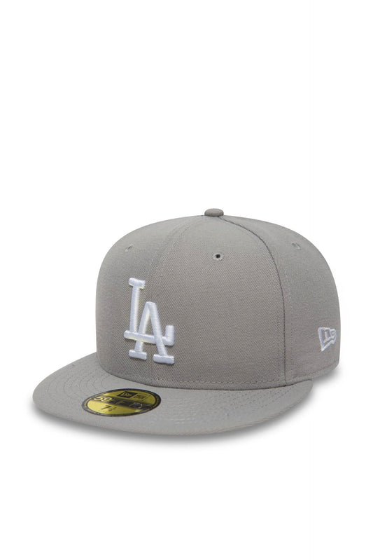 New Era Cappello 59FIFTY Fitted LA Dodgers Essential Grigio
