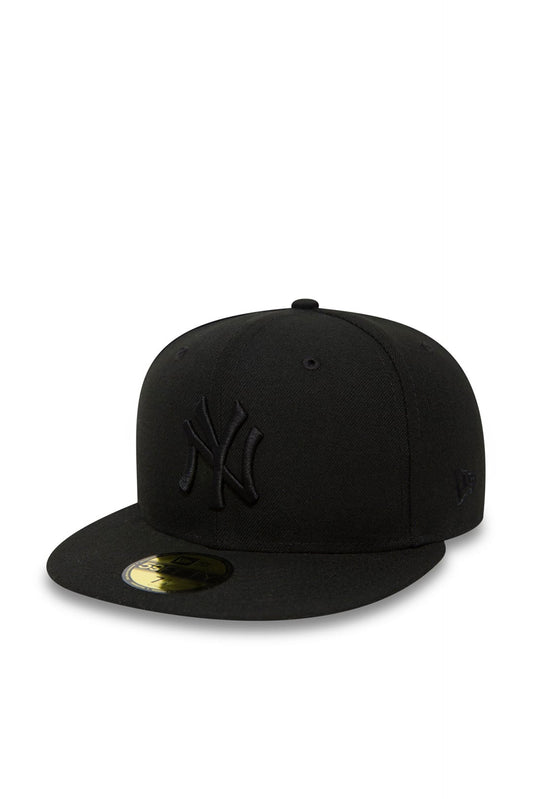 New Era Cappellino NY Yankees Nero su Nero 59FIFTY Nero