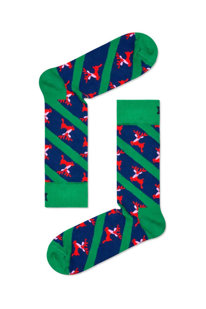 Happy Socks Set regalo da 3 calzini maglione natalizi Multicolore