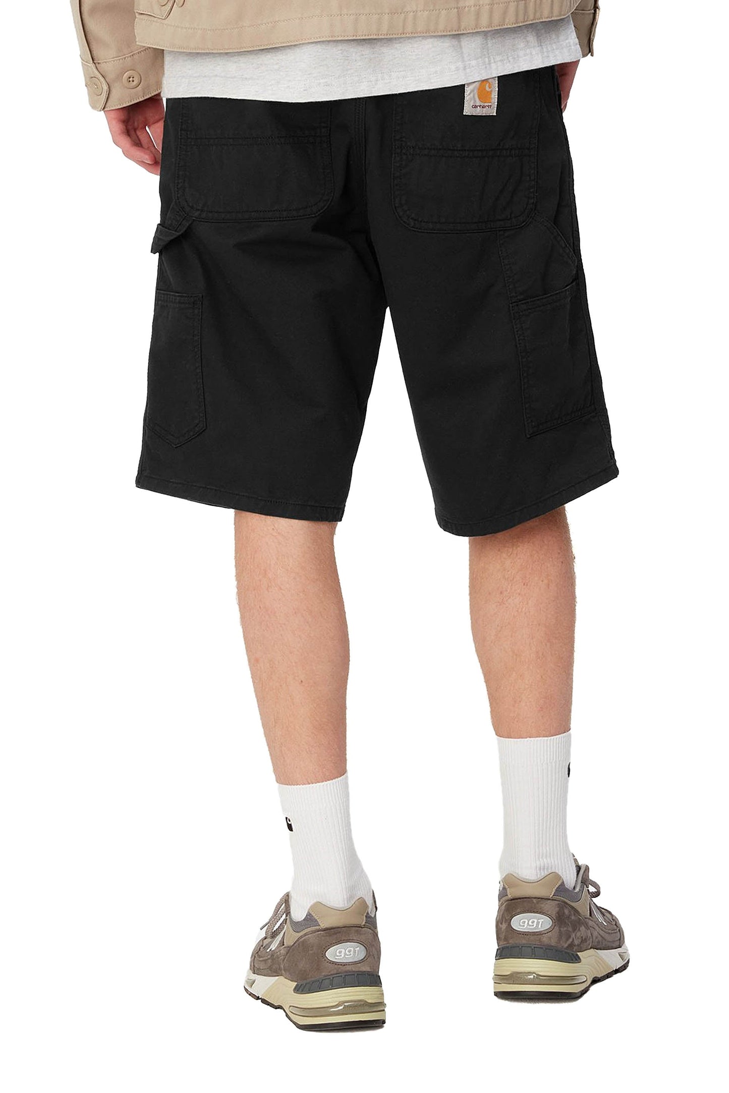 Carhartt Wip Single Knee Short Nero