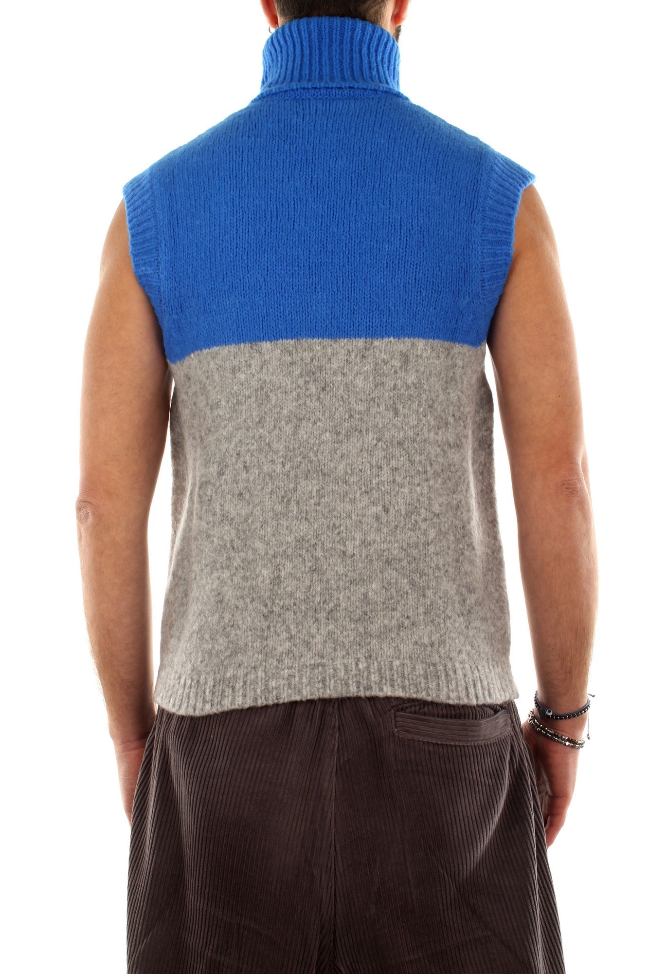 Walter Van Beirendonck Gilet Debardeur Multi comb. I Blu