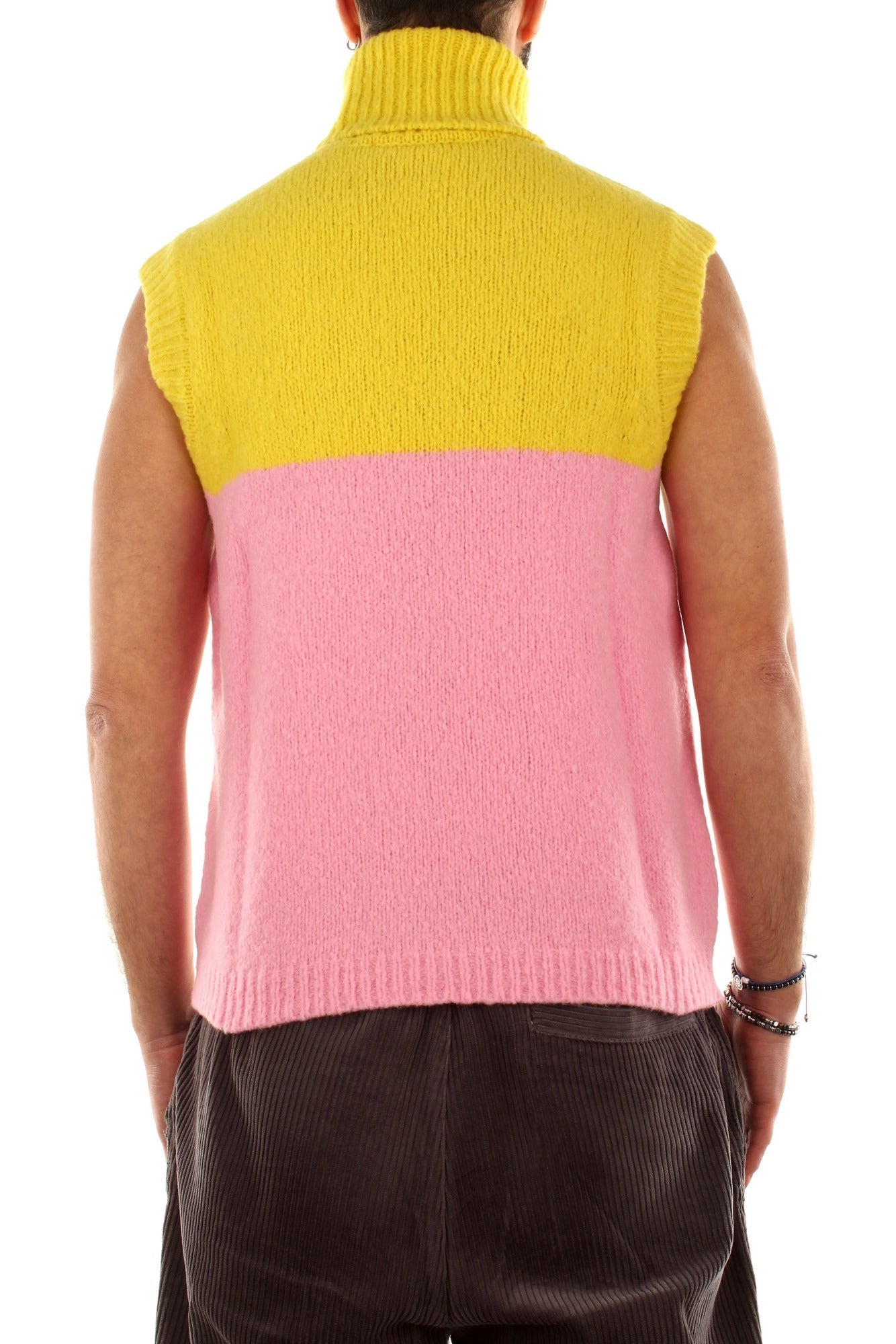 Walter Van Beirendonck Gilet Debardeur Multi comb. I Giallo