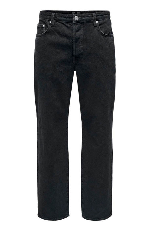 Only & Sons LOOSE FIT JEANS Nero