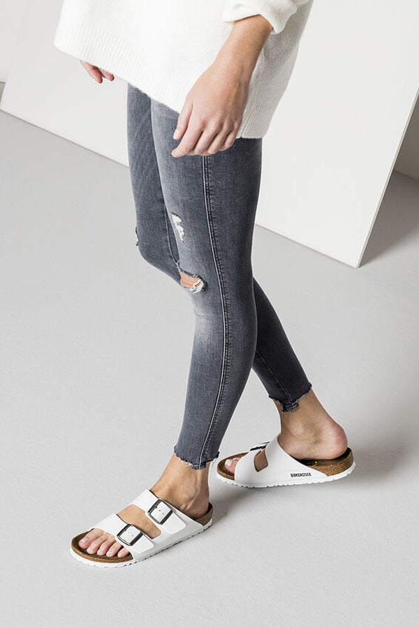 Birkenstock Arizona (Birko-Flor) Bianco